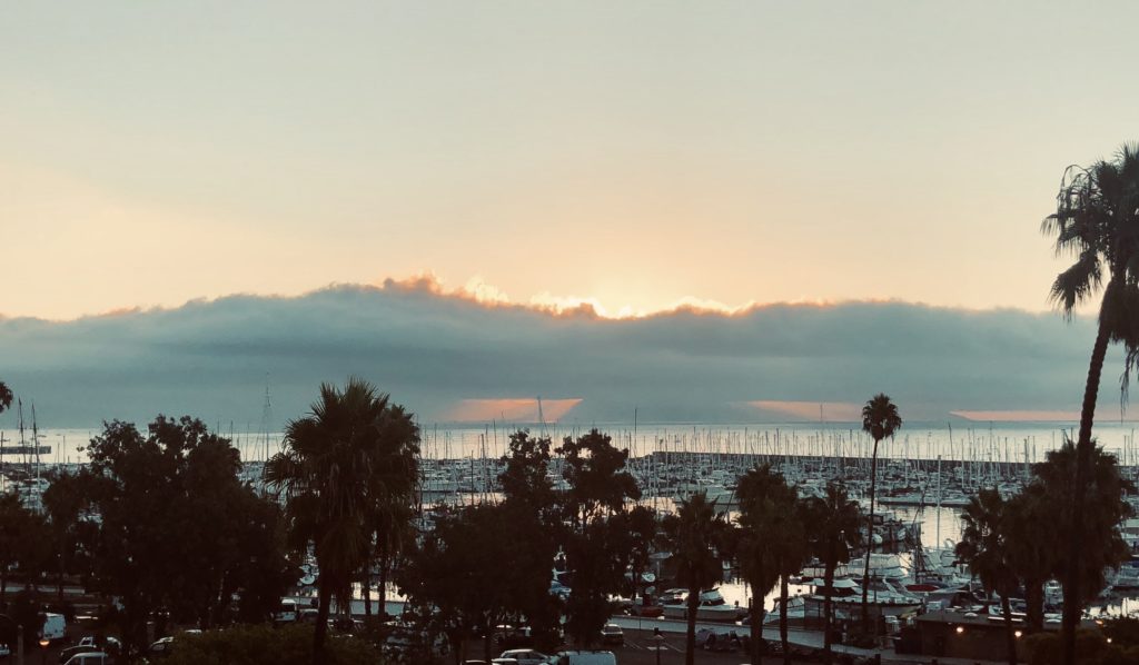 Sunrise in Santa Barbara